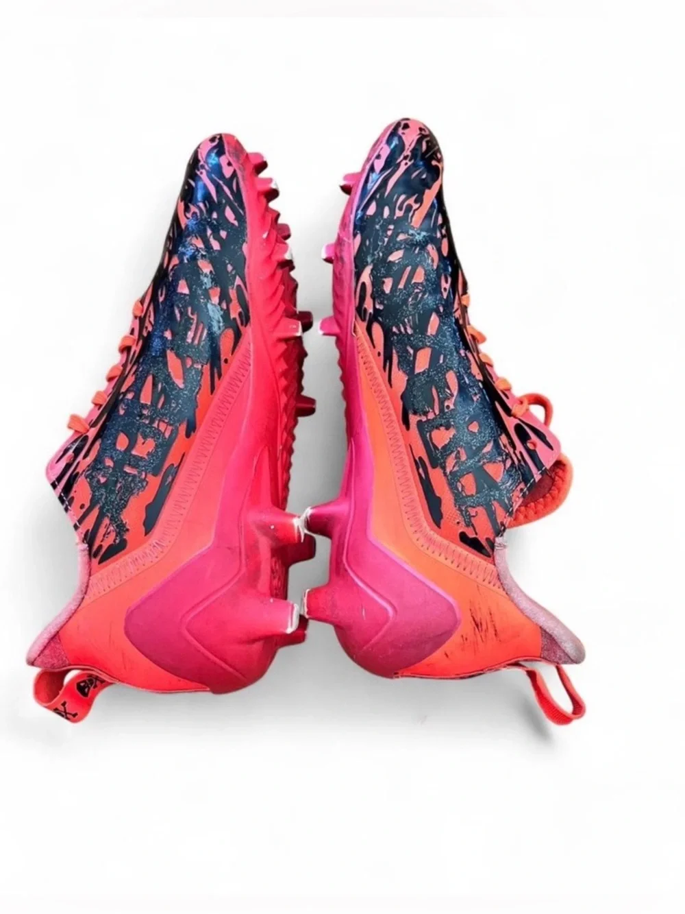 Adidas Adizero Elite 2.0 football cleats - red and black